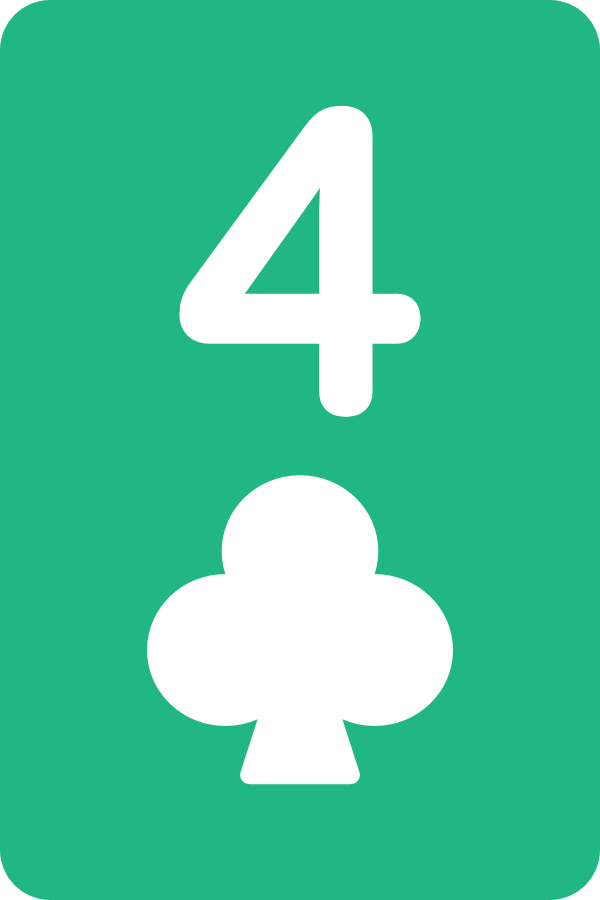 4♣