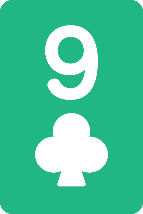 9♣