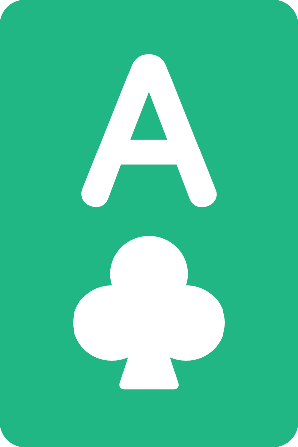 A♣（クラブA）